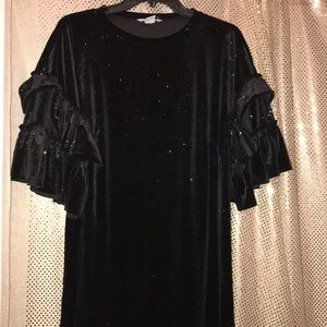 Forever 21 Glitter T-shirt Dress